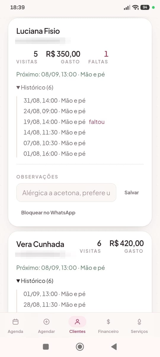 A caderneta que o papel não tem